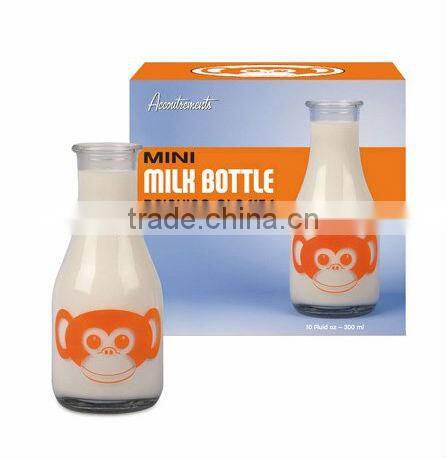 Customized Clear glass bottle