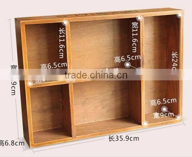 Modern beauty wooden storage box