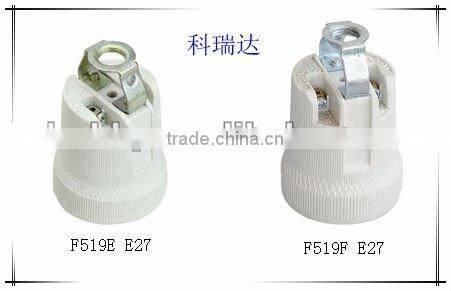 F519 E27 Porcelain edison screw Lampholder