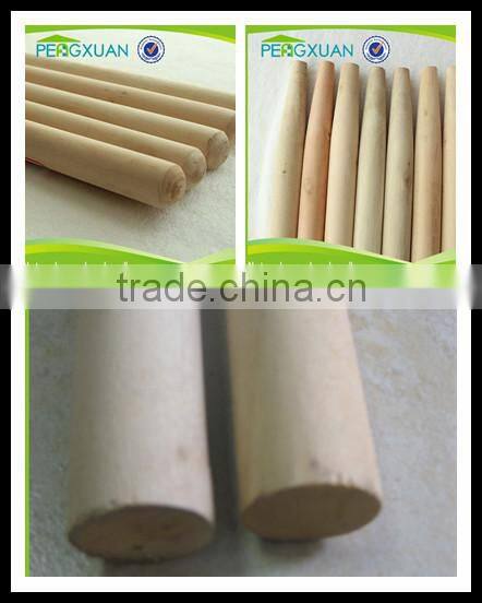 natural wooden shovel handle taper end