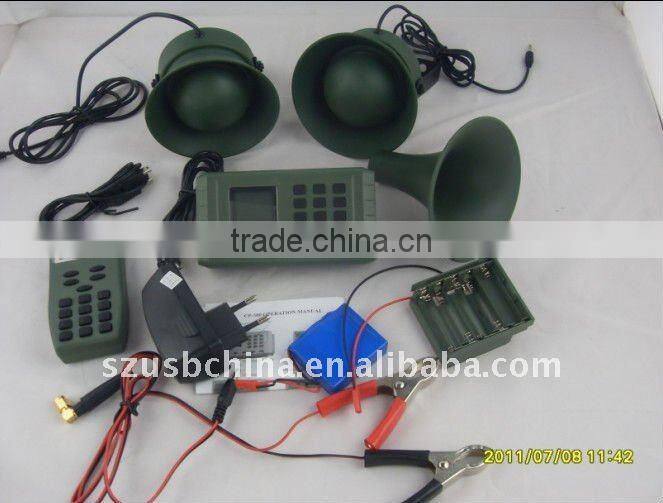 Bird hunting mp3 with timer and remote control
