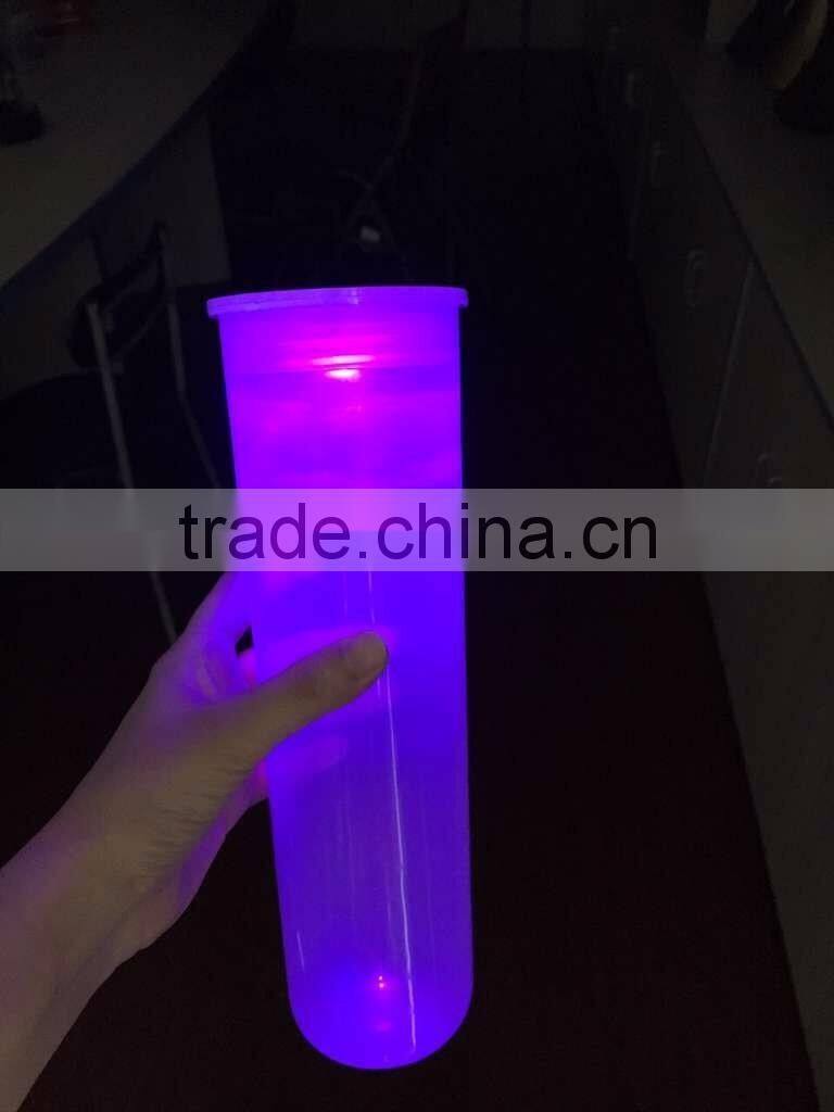 BED- 215 beer dispenser tower with LED light ice pole inside