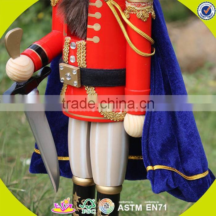 2017 New design wooden nutcracker suite Christmas decoration wooden nutcracker suite best wooden nutcracker suite W02A250