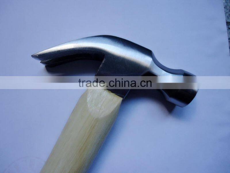 American type /British type Claw Hammer with wood handle