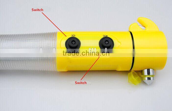 Wholesale Multifunction Emergency Safety Hammer with flashlight & Belt cutter