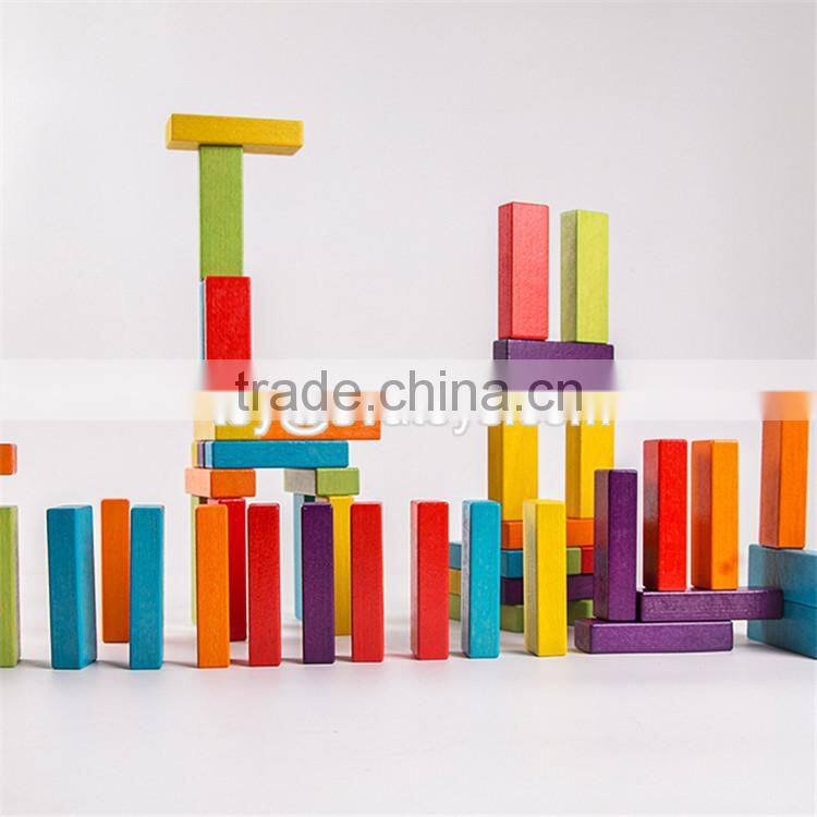 Mini intelligent wooden baby building blocks best design creativity toy wooden baby building blocks W13D143