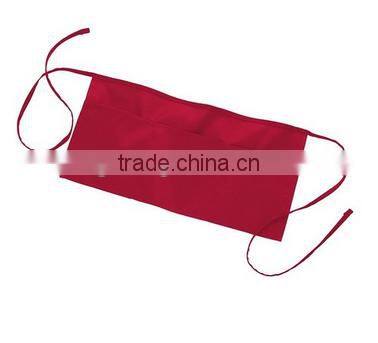 Wholesale high quality cotton waist apron with 3 pockets(Z-AP-018)