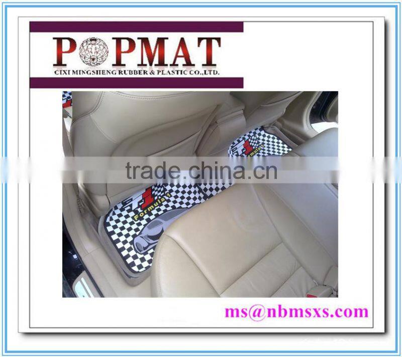 Hello kitty pretty cartoon popular pvc car mats