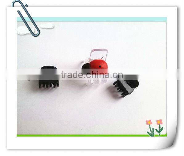 Garden Ladybug Shape Plant Support Colored Plastic Stick Clip.Garden Ornaments