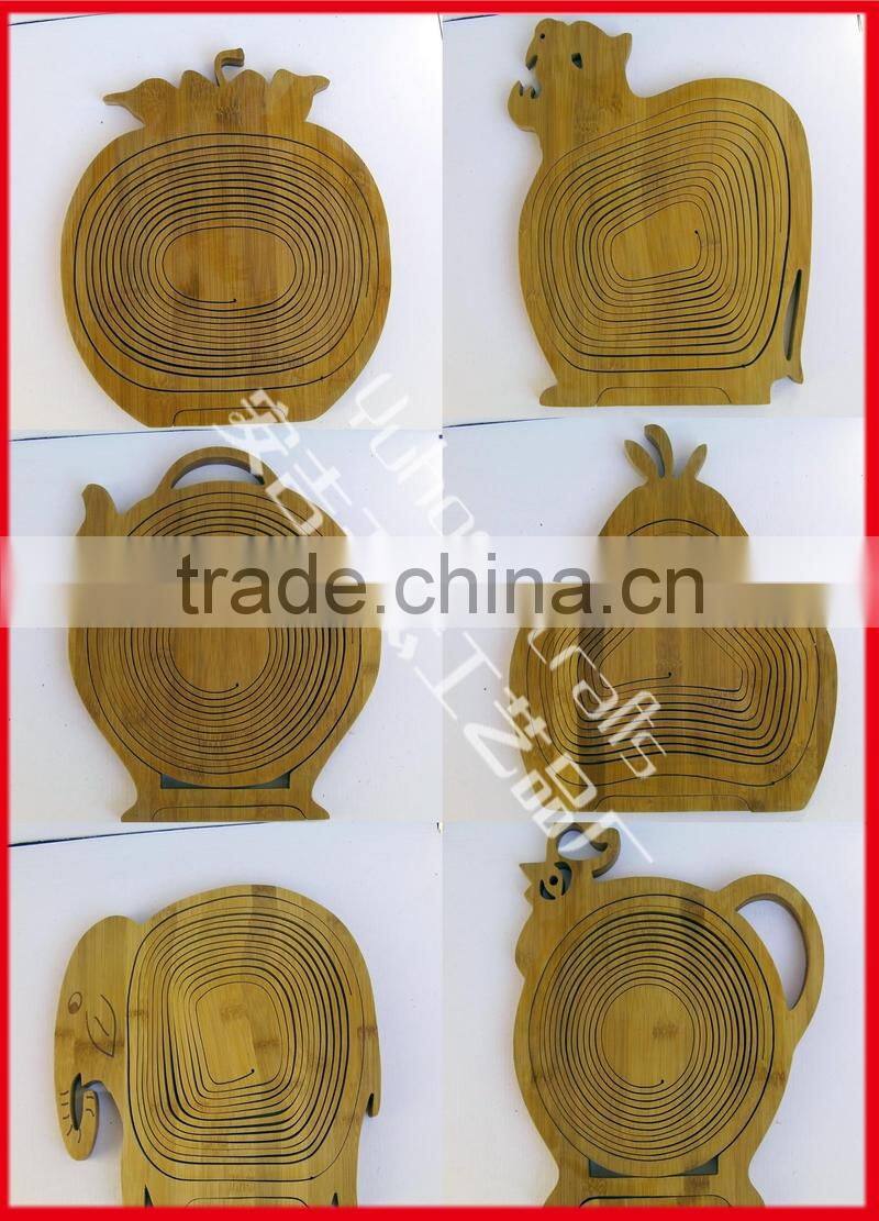 Chinese traditional handmande bamboo basket