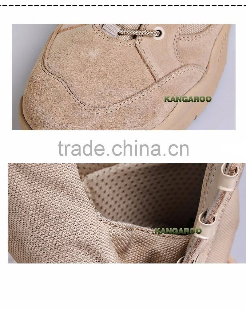 Cheap Military Rubber Safety Desert Boots