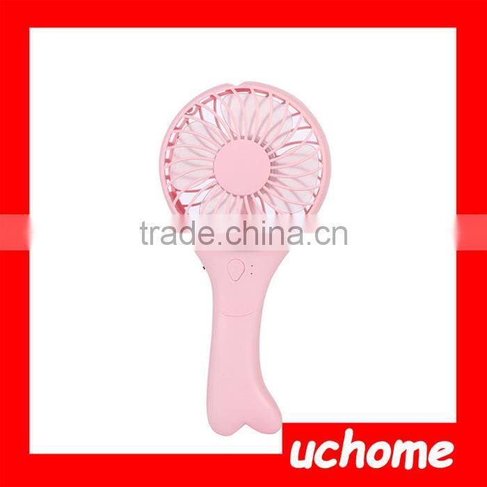 UCHOME Cute Cartoon Animals Shaped Mini Fan Portable Handheld Mini Fans