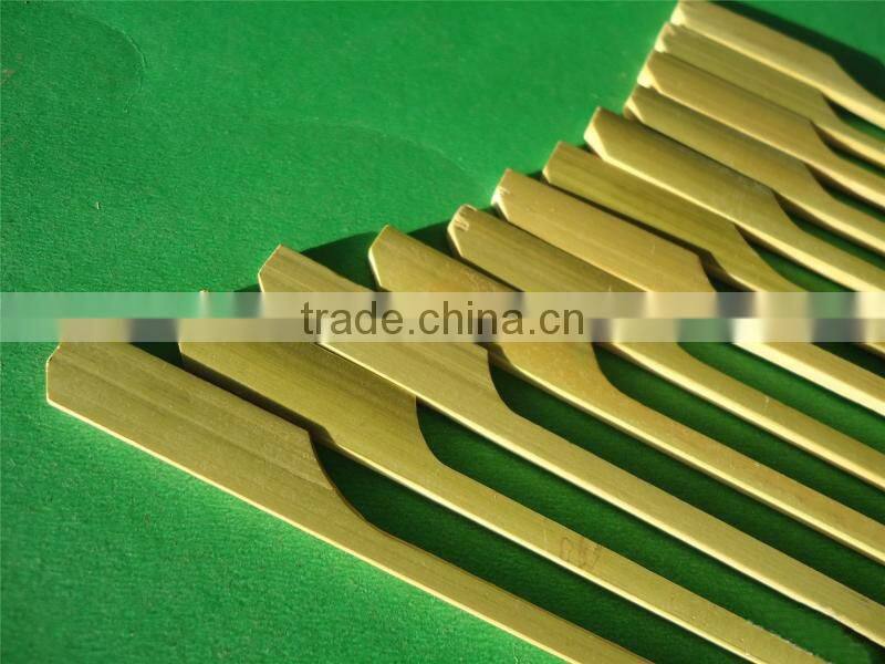 Food grade cake decorative bamboo flag skewer