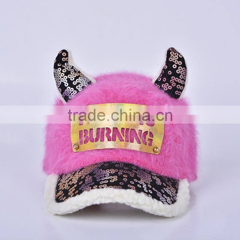 Custom Baby Hat With Ears And Children Caps