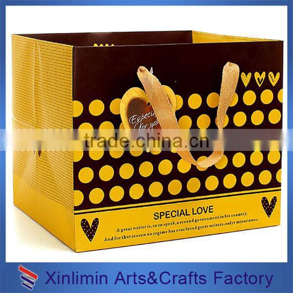 Custom red colour kraft paper bags for cement