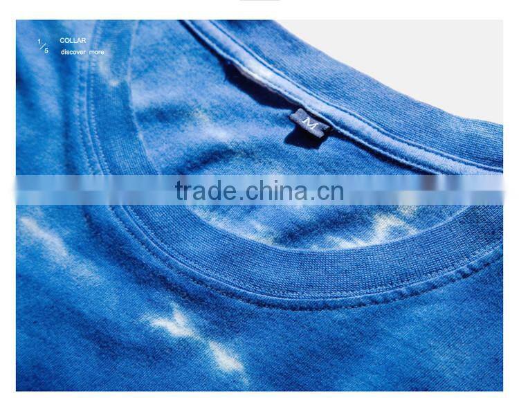 Men Tie Dye T-shirt , summer shirt,brushed color T-shirt