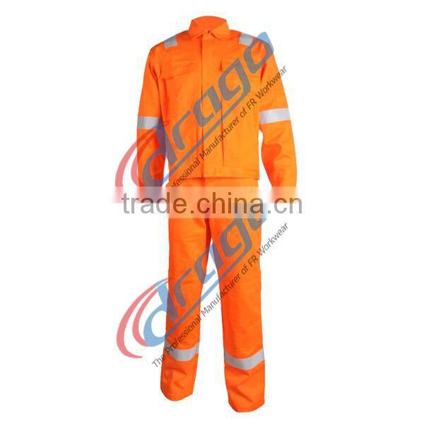 Drago NFPA 2112 arc flashcotton fireproof apparel for fireman uniform