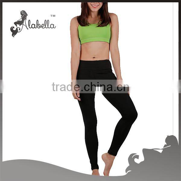 Classic black mid-high rise yoga tight
