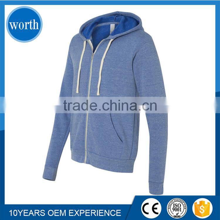 Unisex Heavy Weight Hoodie Plain Full Zip