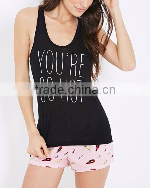 2016 fashion cheap cute homewear women sleepwear