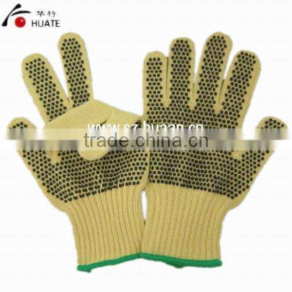 PVC Dotted Cotton Knitted Working Gloves/Safety Gloves