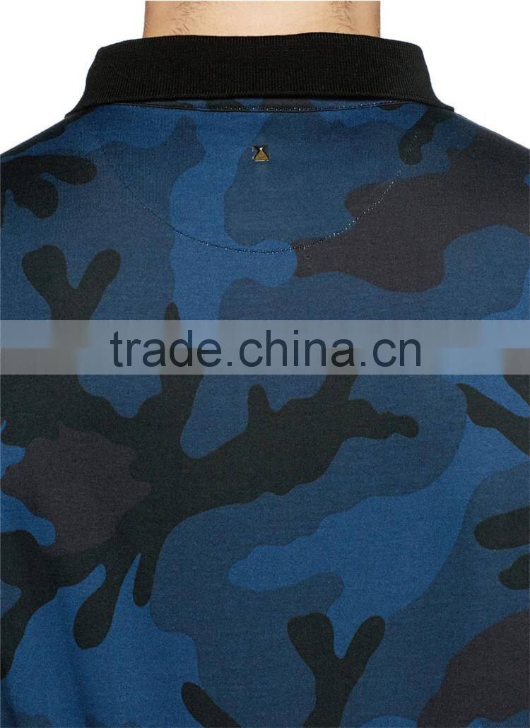 Wholesale army polo colorful camo polo shirt polo shirts made in china