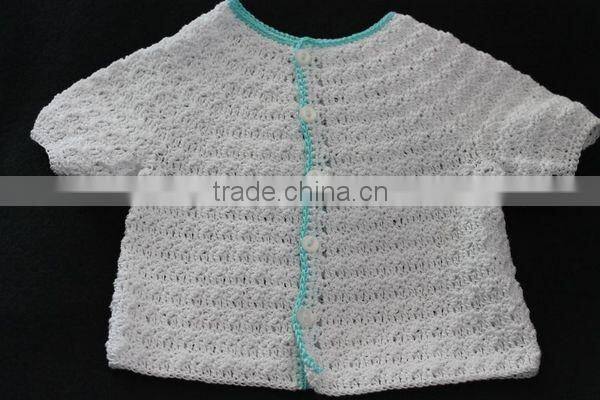 Wool Handmade Sweater Design Crochet Pattern for Baby Clothes
