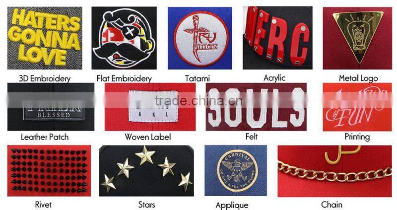 custom embroidered wholesale hip hop pay paypal snapback hat