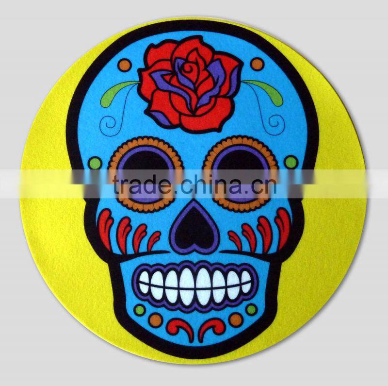 felt mat, felt pennant , printed felt mat