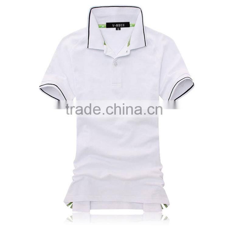 Manufacturer supply breathable custom logo polo shirts