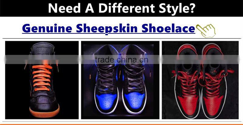 7MM Flat Dress Shoes Metal Tipped Leather Shoelaces Lace Shoe Boot Sheepskin PU Leather Laces All sizes eBay/Amazon Supplier