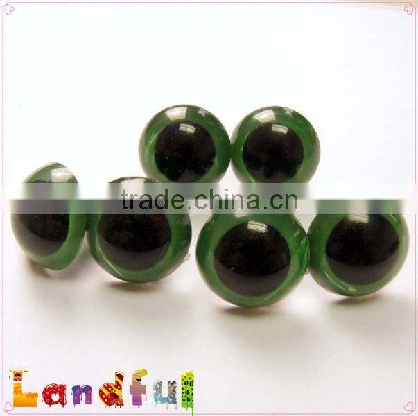 20mm Doll Parts Amigurumi Plush Toy Eyes Safety Green Animal Eyes