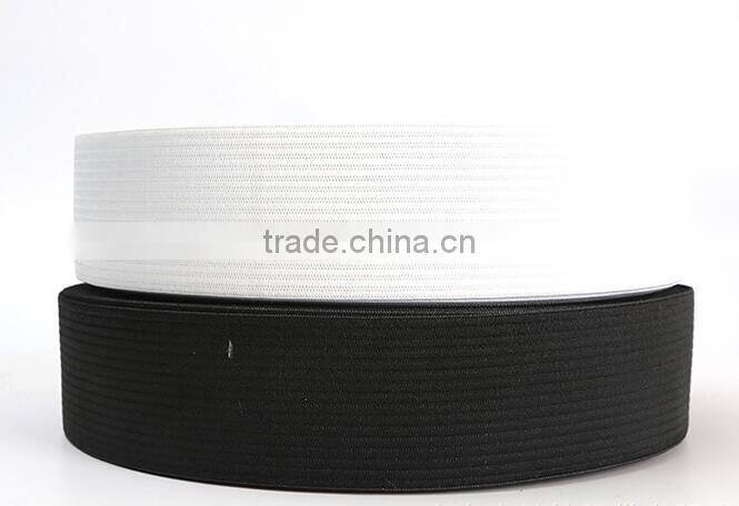 custom elastic band underwear knitted elastic waistband for garments