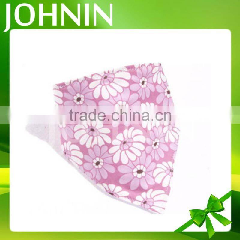 New design fashion 100% organic muslin baby bandana drool bibs