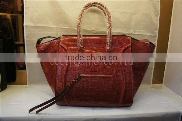 SS-2055 fashion leather ladies shoulder bag