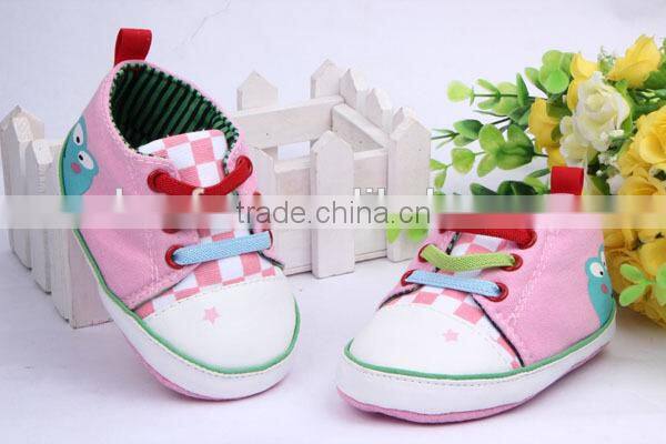 spring 3 colors slip-on printed frog baby walking shoes