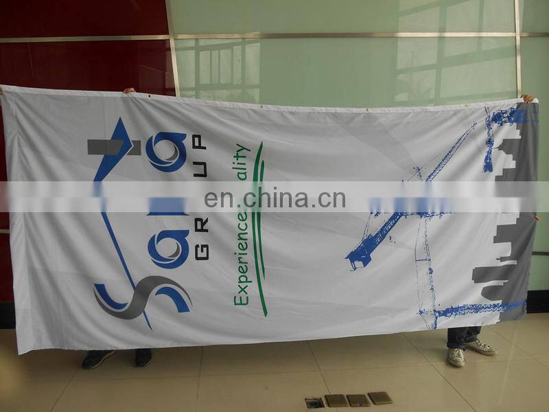 Advertisement outdoor hanging flag banner print