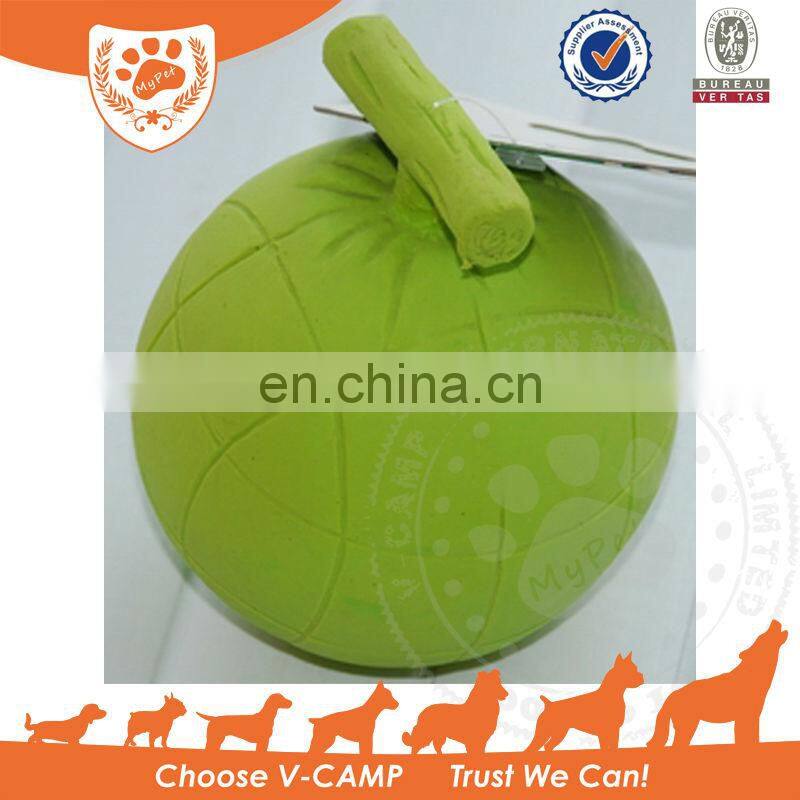 My Pet attractive green apple shaped toy for pet