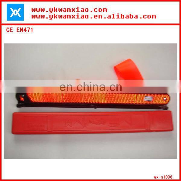 reflective Emergency safety equipment, traffic warning triangle