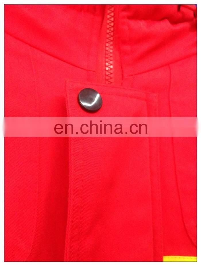 Winter antistatic windproof uniform jacket