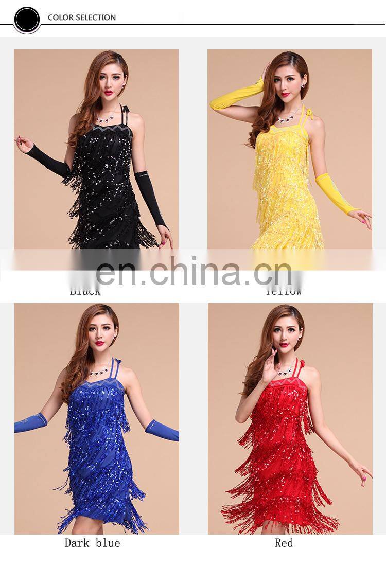 BestDance high quality ballroom latin dance wear competition dance dress tango salsa dance wear OEM