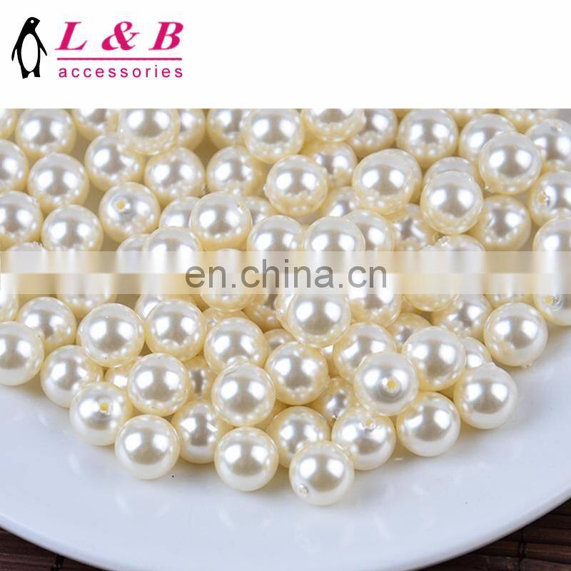 new design popular fashion round pearl ball button