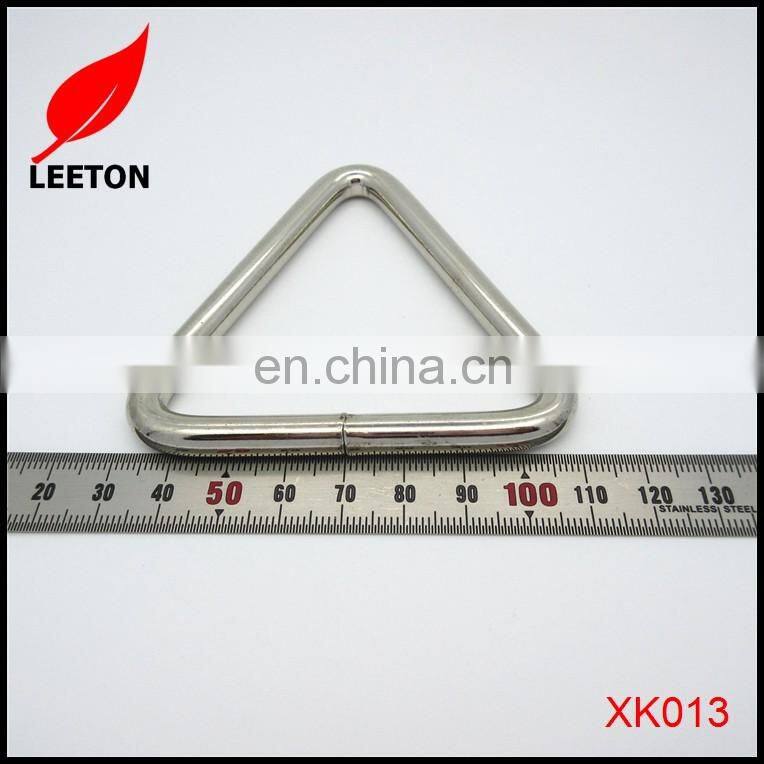 Factory supply Durable metal triangle buckle for bags