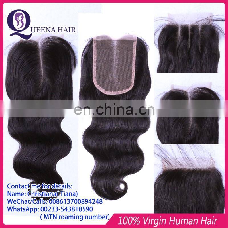 Top selling product cheap human hair Brazilian virgin hair bundles with lace closure