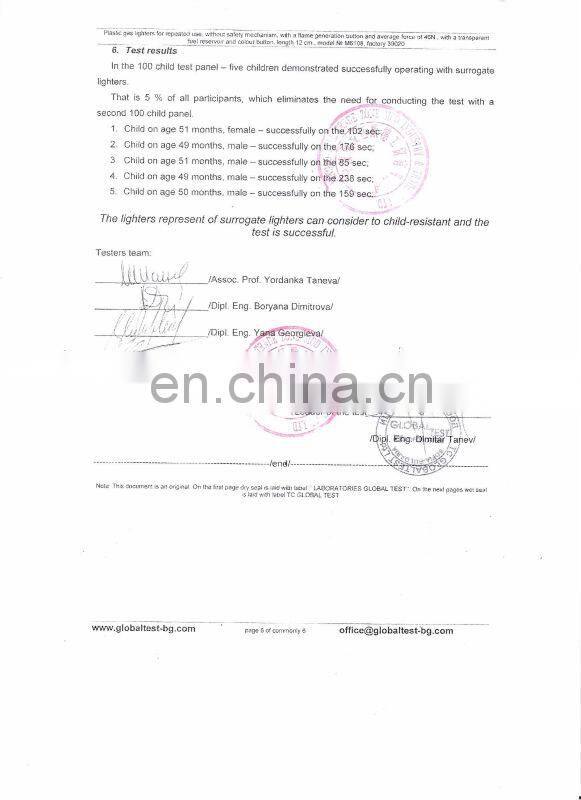 12cm palstic big lighter-big lighter with ISO9994 & En13869 certificate