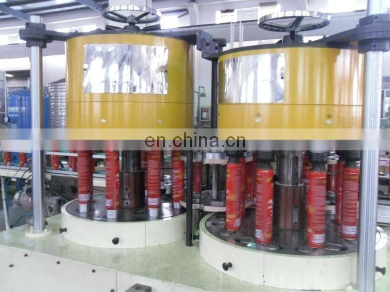 5 color CMYK seam henght 380mm printing empty snow spray and CRAZY RIBBON cans