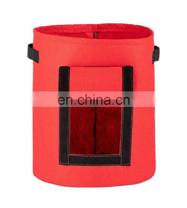 Multifunctional felt plant bag with low price