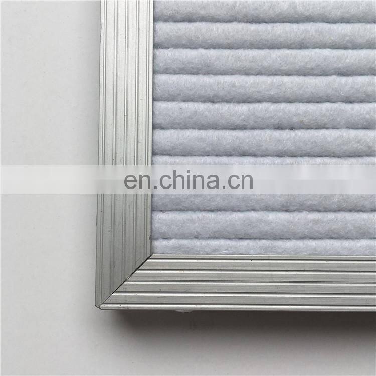 10x10inch Home Decoration Slotted Felt Advertising Board with Pine Wood Frames and Plastic Letters