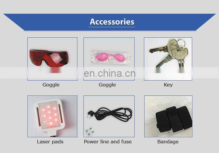 portable weight loss liposuction machine  lipo laser wavelength 650nm 980nm