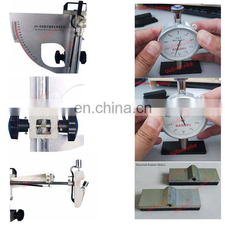 Pendulum Skid Resistance and friction Tester/Pendulum Coefficient Testing Machine